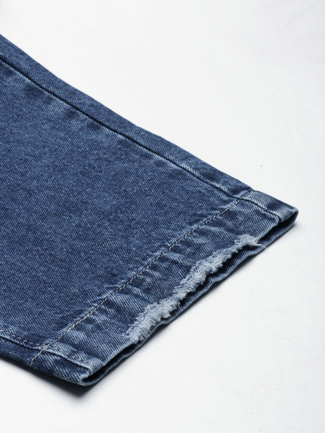 Women's Blue Jean Straight Fit Cotton Jeans