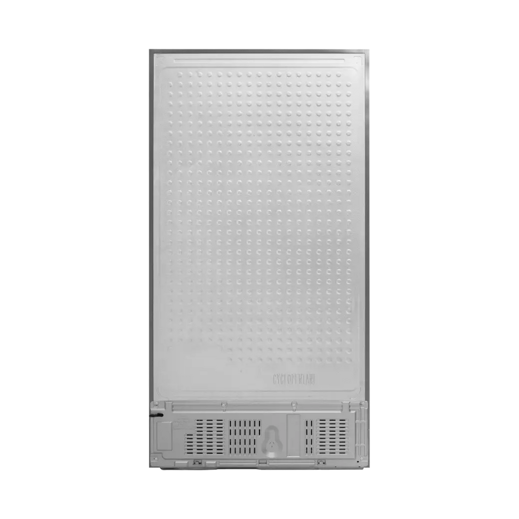 Midea 563 L Side By Side, Frost Free Refrigerator |Digital Display|Stabilizer Free Operation|Inverter compressor (MDRS710FGF46 Bru Steel)