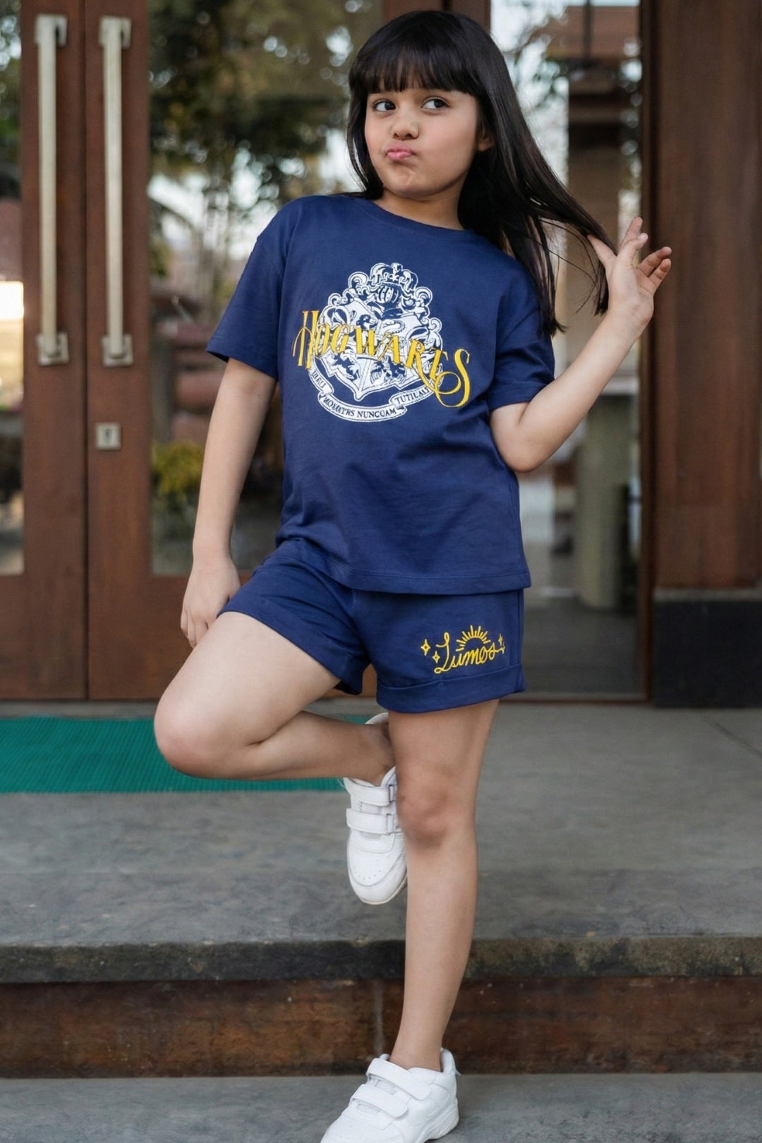 Harry Potter Iconic Lumos Shorts Set