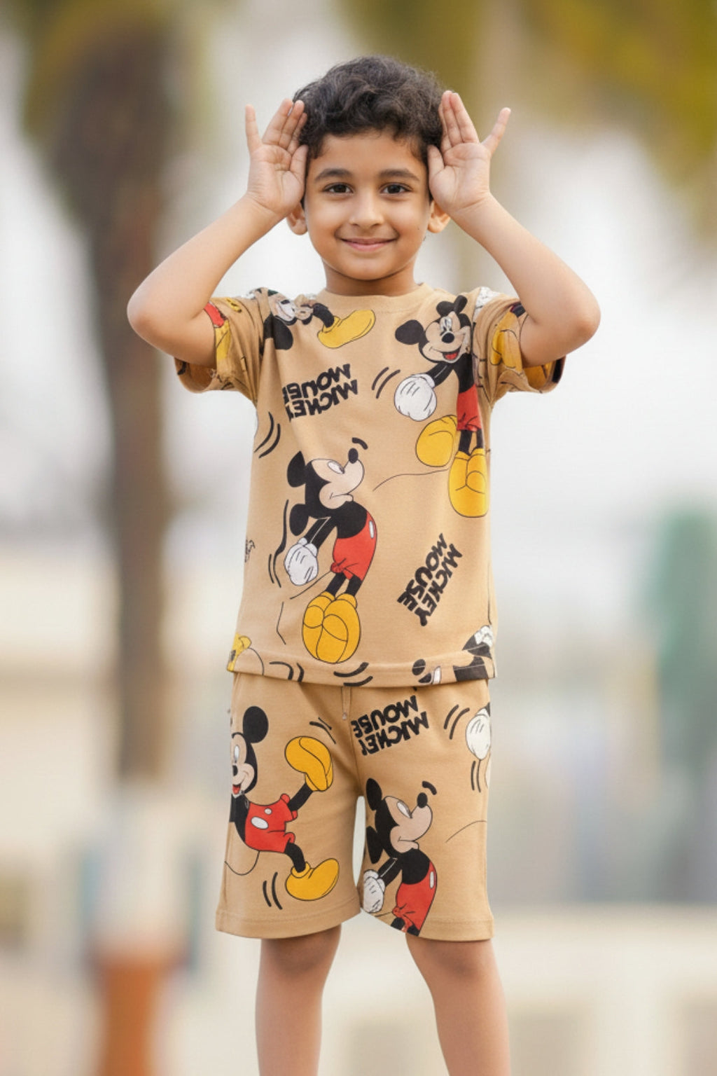 Mickey Mouse Jumping Co-Ord Set