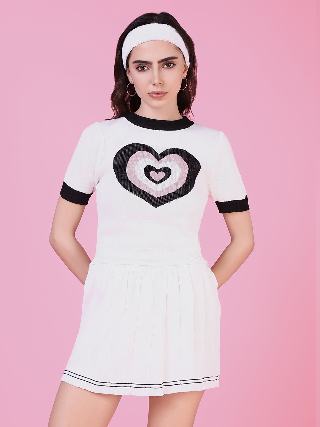 Women's Off White Top