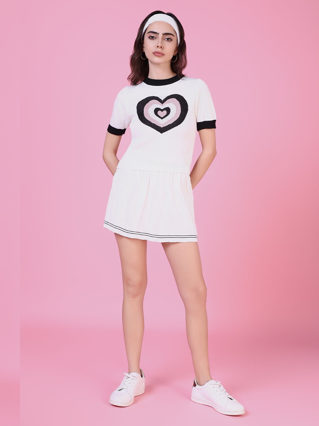 Women's Off White Top