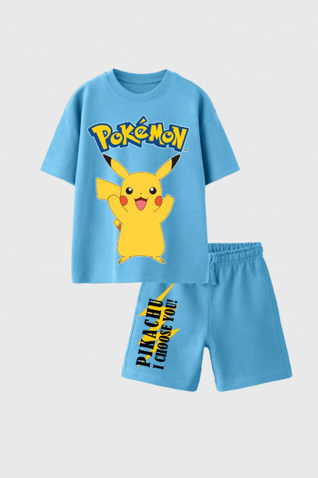 Pokemon Pikachu Classic Shorts Set