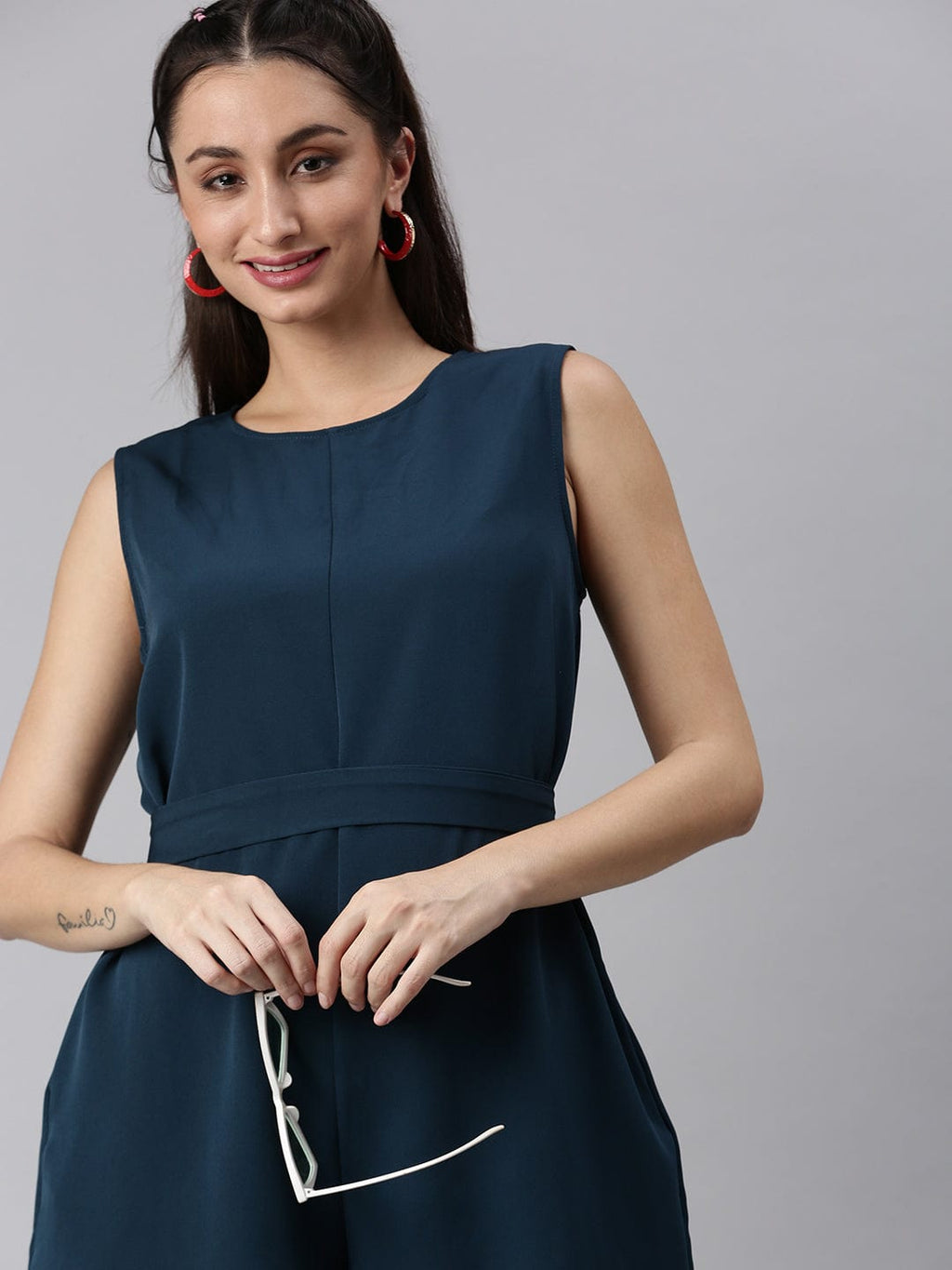 Women's Teal Jumpsuit