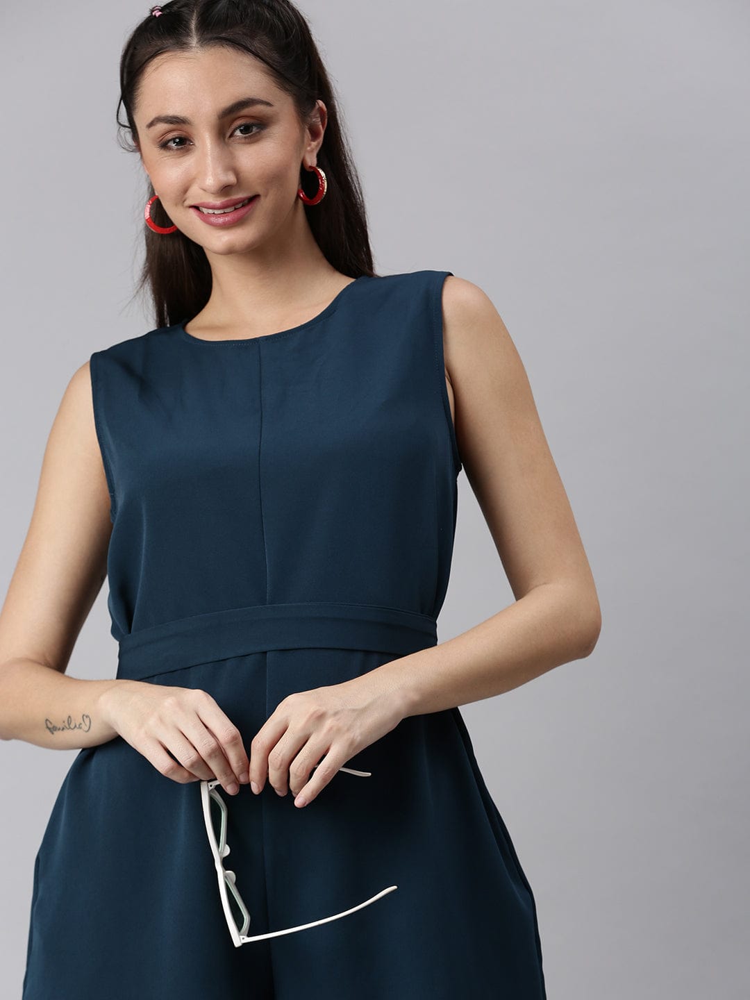 Women's Teal Jumpsuit