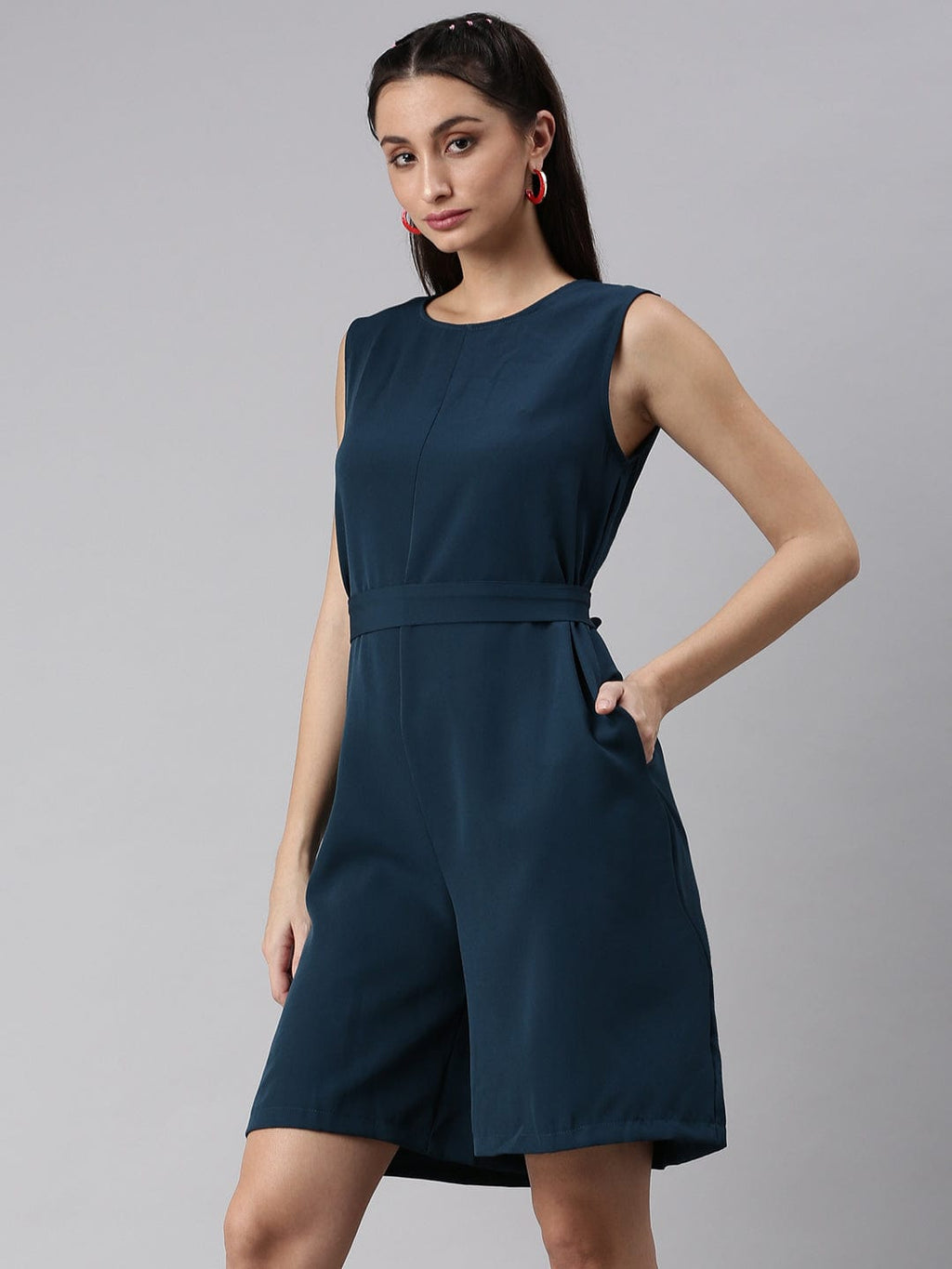 Women's Teal Jumpsuit