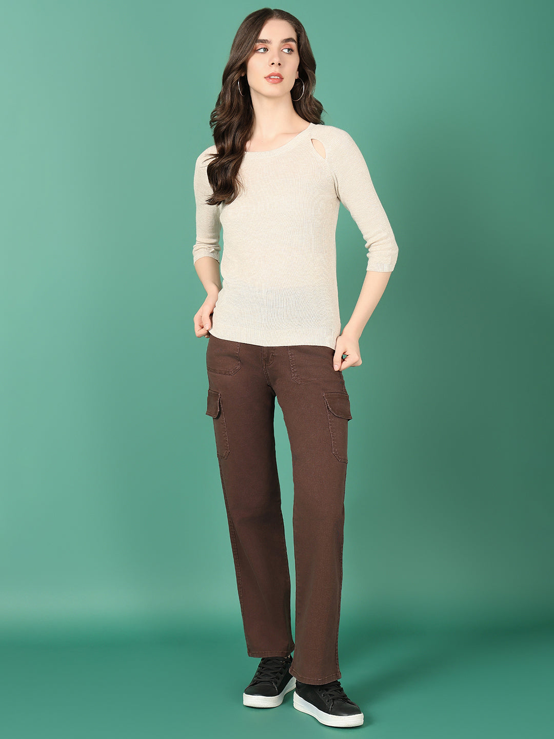 Women's Beige Top