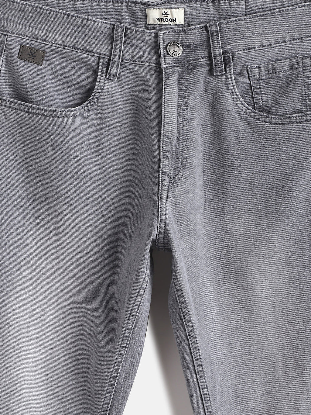 Light Fade Slim Fit Jeans | Grey