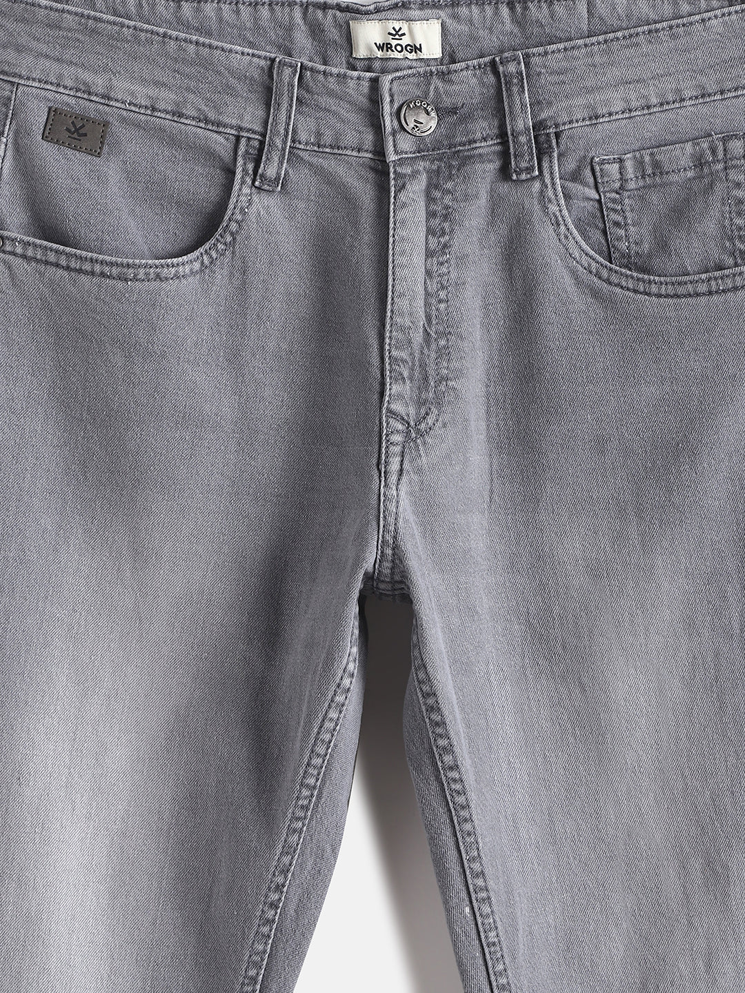 Light Fade Slim Fit Jeans | Grey