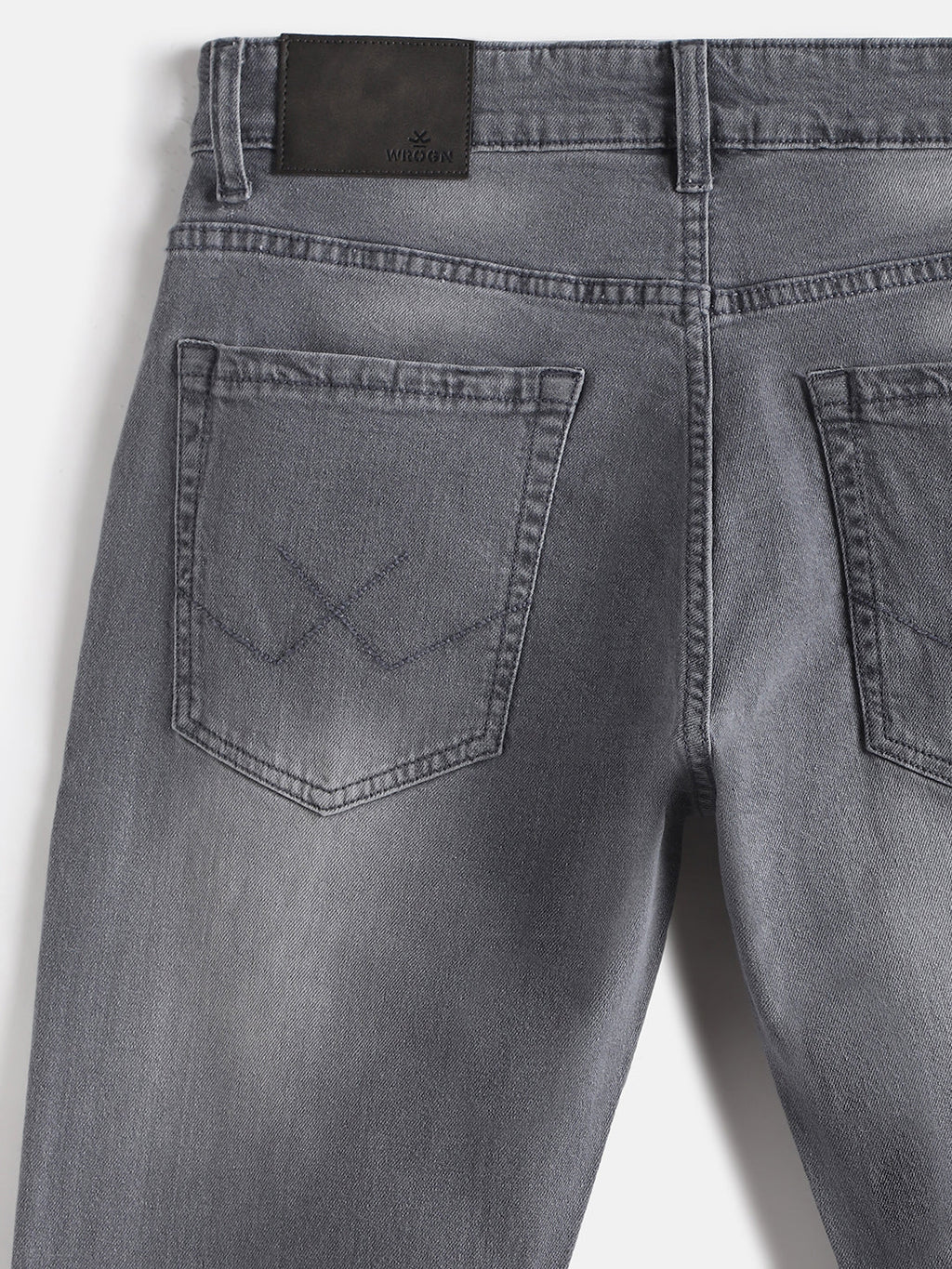 Light Fade Slim Tapered Jeans | Grey