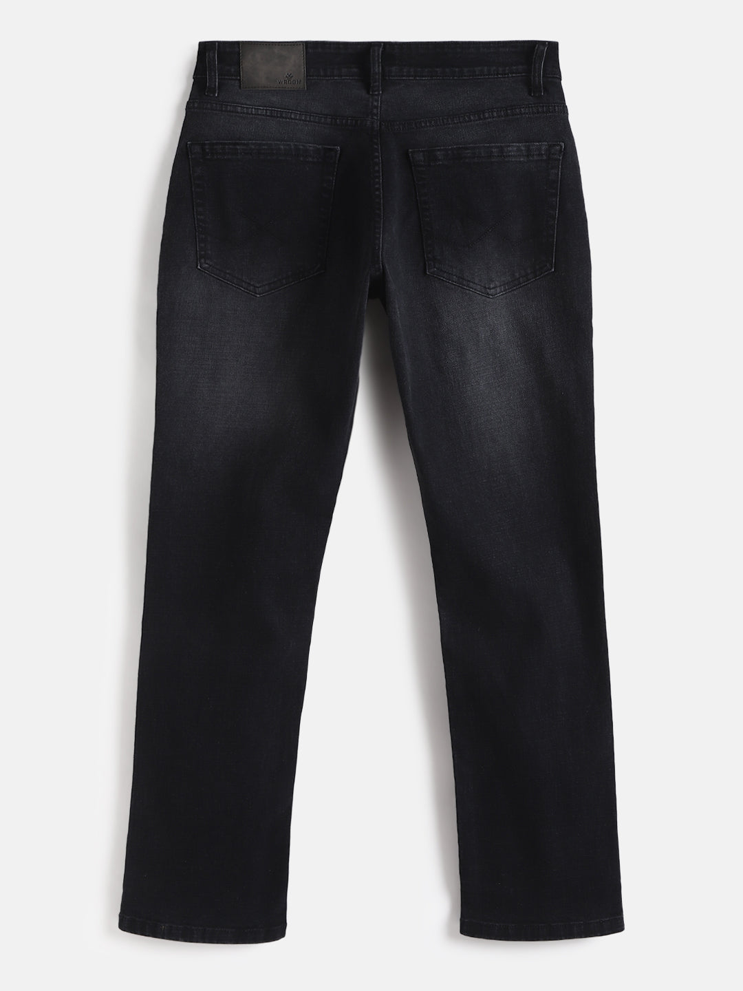 Light Fade Straight Fit Jeans | Grey