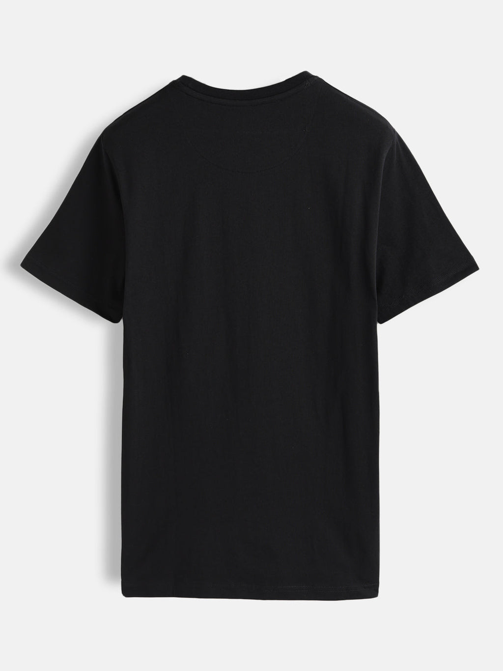 Holographic Transfer Brand Carrier Crew Neck T-Shirt  |  Black