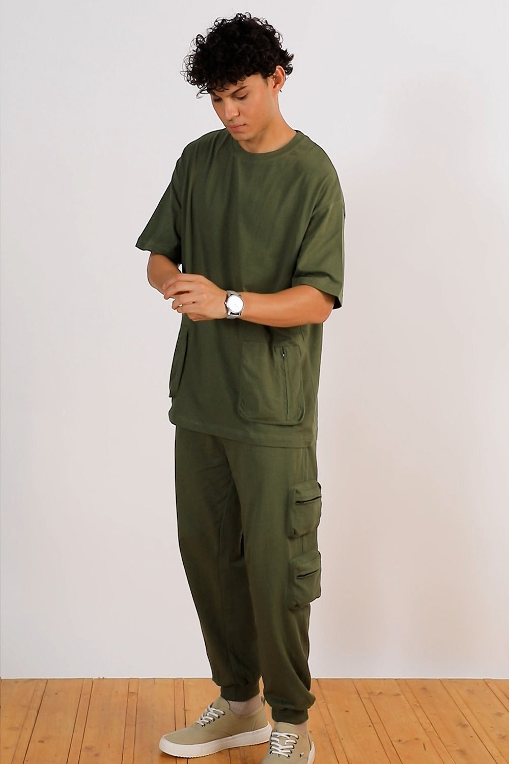 Oversized Cooper Utility Co-ord