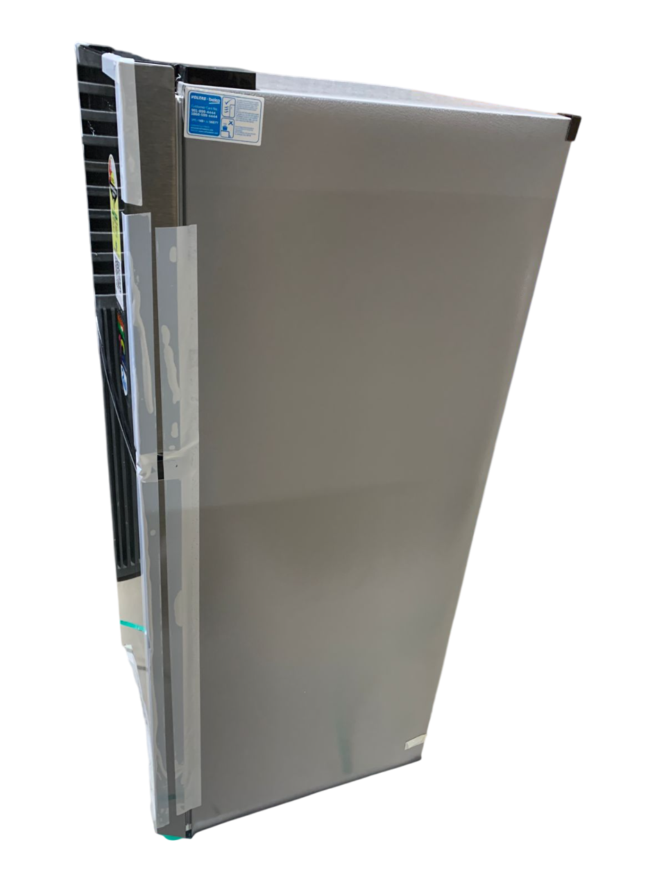 Voltas Beko by A Tata Product 245 L Double Door 2 Star Refrigerator  (Brushed Silver, RFF284D/WPV100RXID)