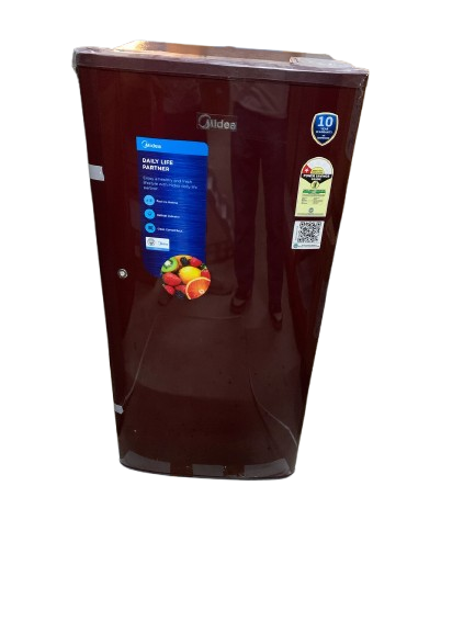 Midea, 190 L, Direct Cool Refrigerator , 1 Star, Wine, MRD190D1XPAW