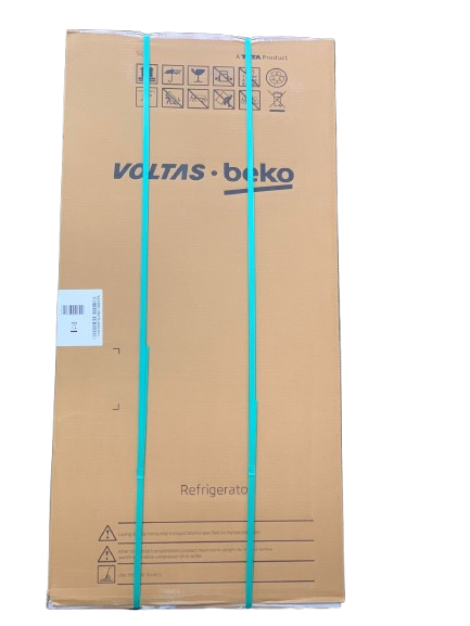 Voltas Beko by A Tata Product 245 L Double Door 2 Star Refrigerator  (Brushed Silver, RFF284D/WPV100RXID)