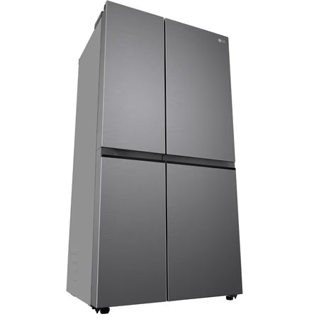 LG 650 Litres 3 Star Side-by-Side Convertible Refrigerator (GL-B257JDS3, Dazzle Steel)