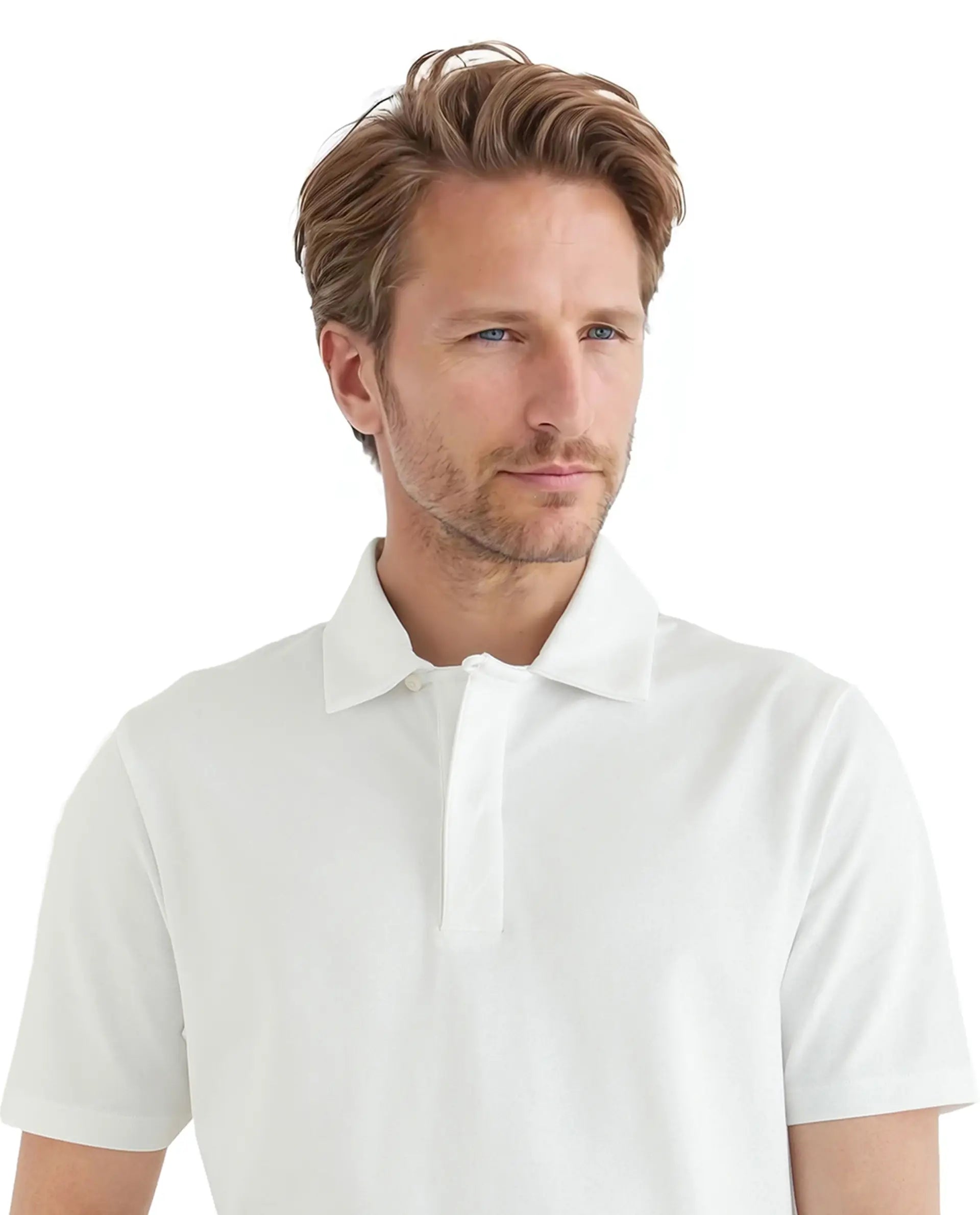 Rare Rabbit Men's Zeni White Cotton Plain Regular Fit Half Sleeve Polo