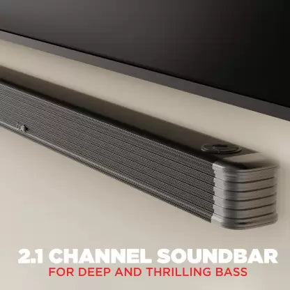 boAt Aavante Bar 1803 | 2.1 Channel Sound With 60W Subwoofers, 120W boAt Signature Sound, Sleek & Premium Design