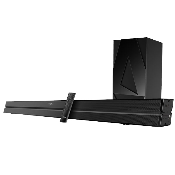 boAt Aavante Bar 2050 | Premium Sound Bar with 160W Sound Output, 2.1 Channel, Bluetooth, AUX, USB Compatible