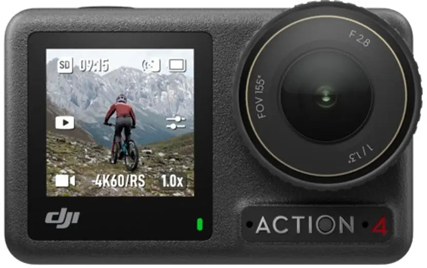 dji Osmo Action Action 4 Standard Combo Sports and Action Camera  (Black, 12 MP)