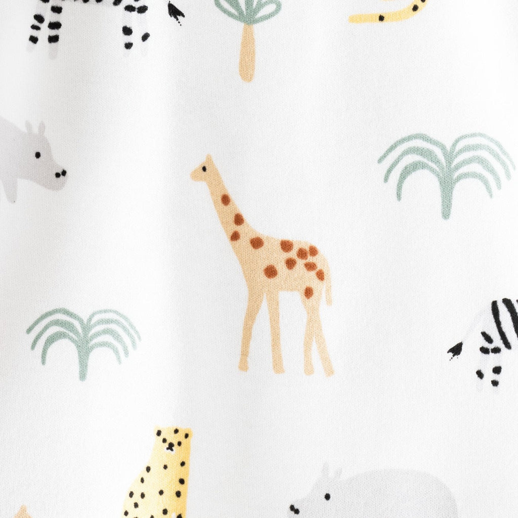 Jungle Crew White Kids Co-Ord Set