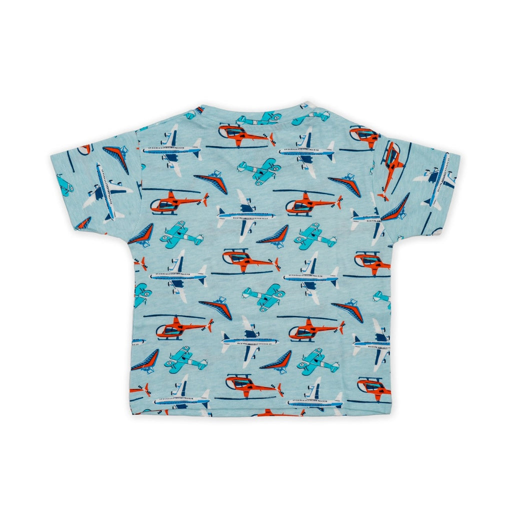 Aviation Printed Baby Co-ord Set