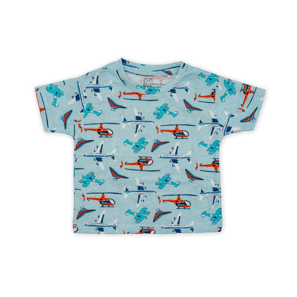 Aviation Printed Baby Co-ord Set