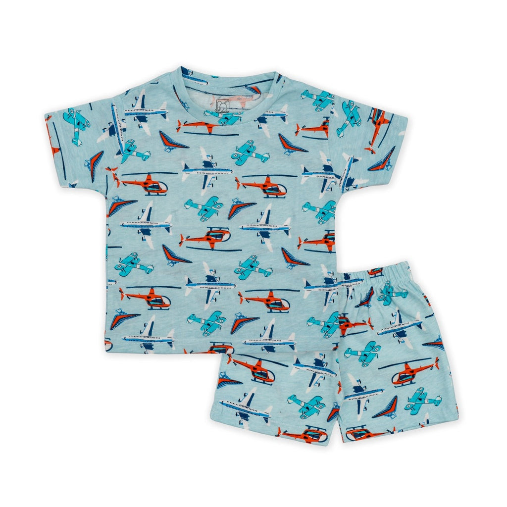 Aviation Printed Baby Co-ord Set