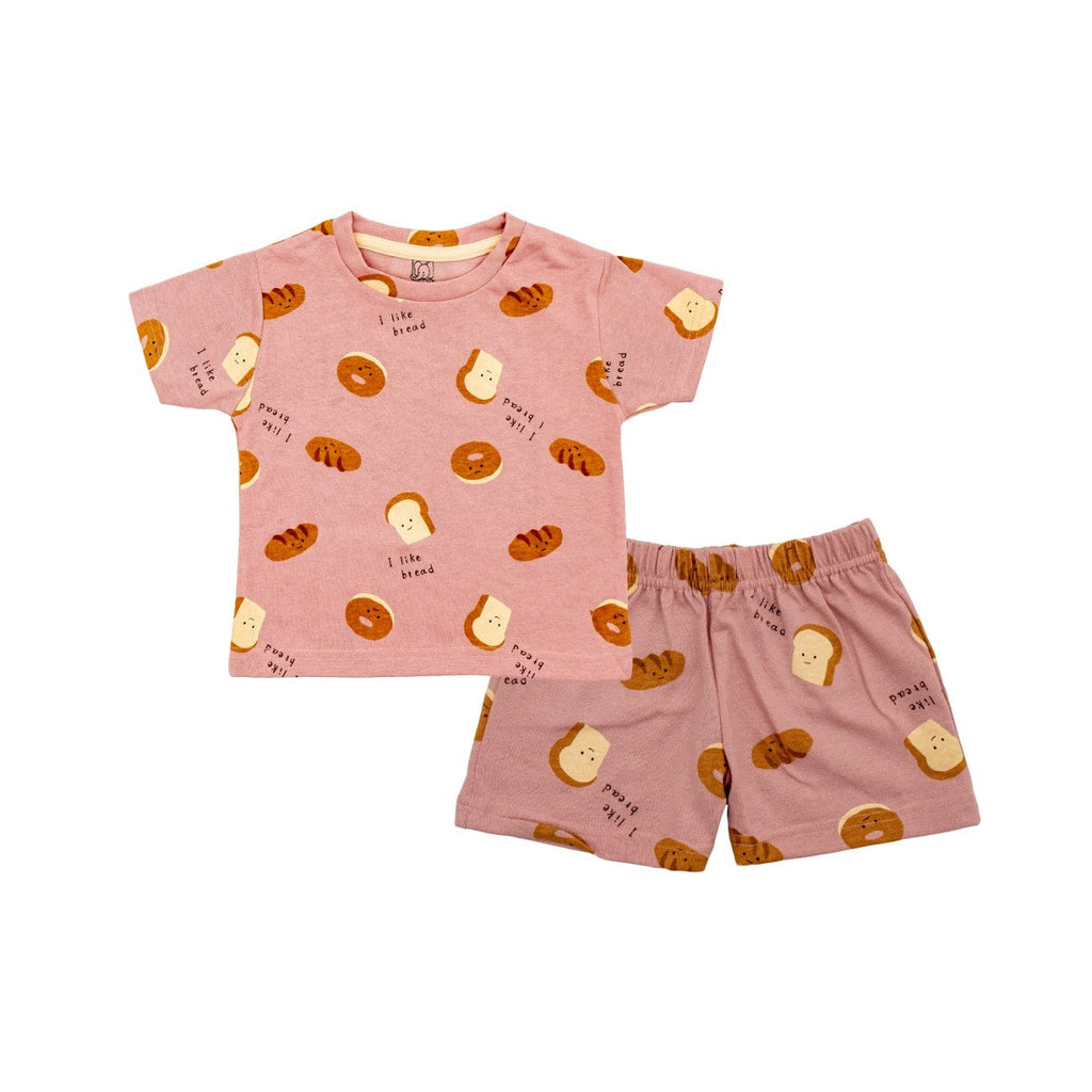 Bread Printed Baby Co-ord Set