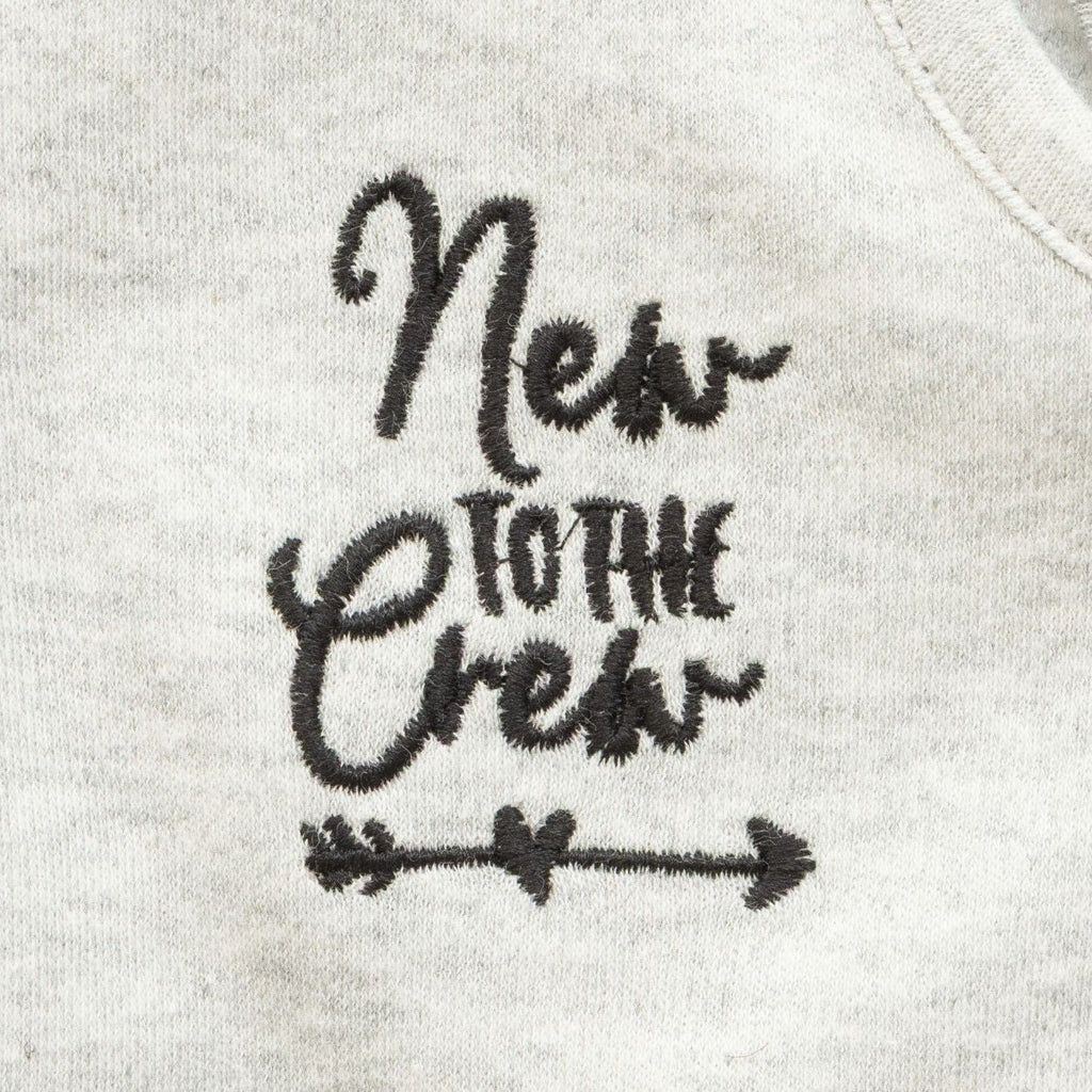 New Crew Embroidered Baby Clothing Set