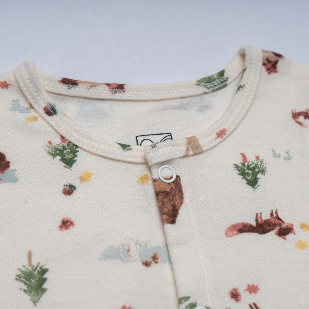 Bear Printed Baby Co-ord Set