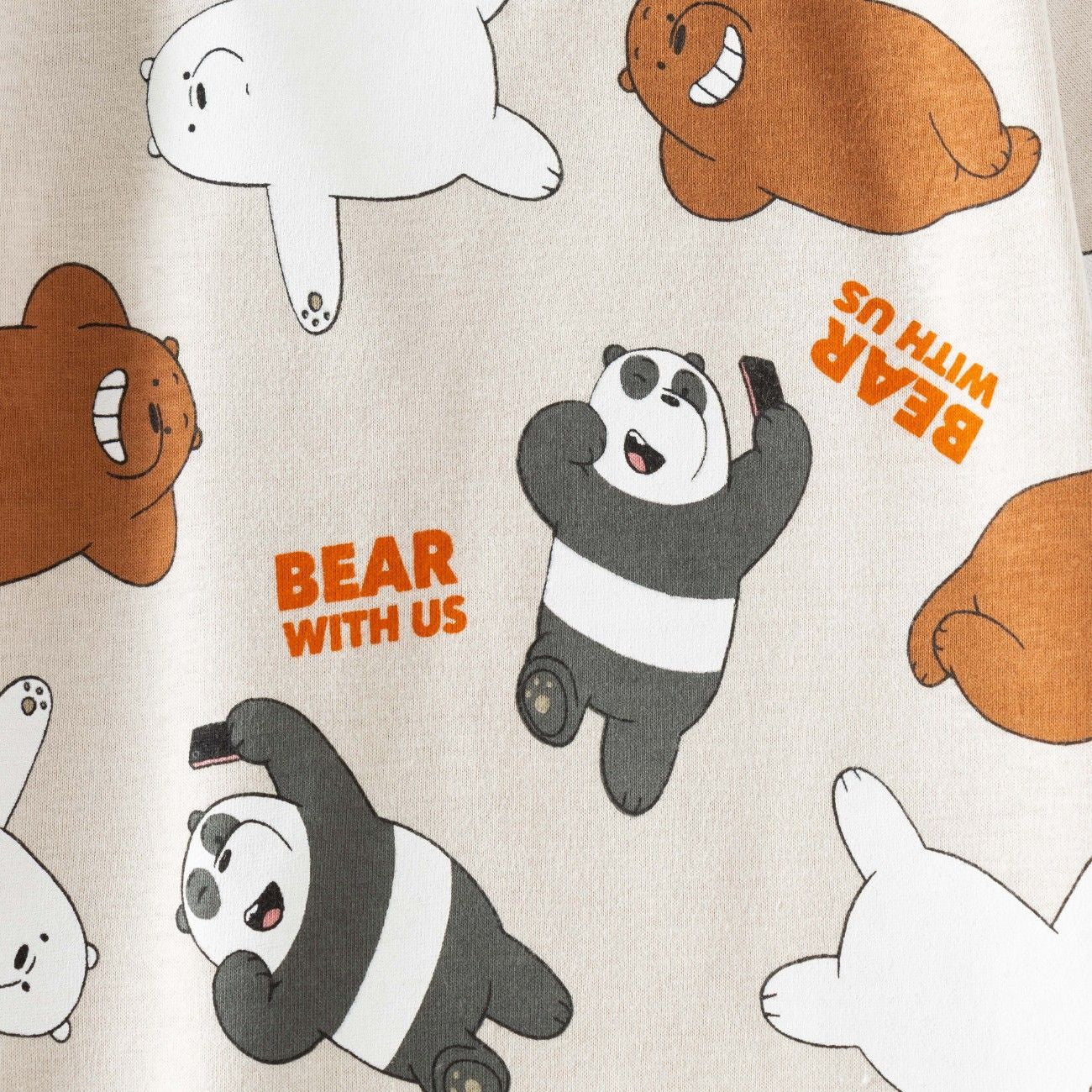 Funny Bears Printed Kids Co-Ord Set