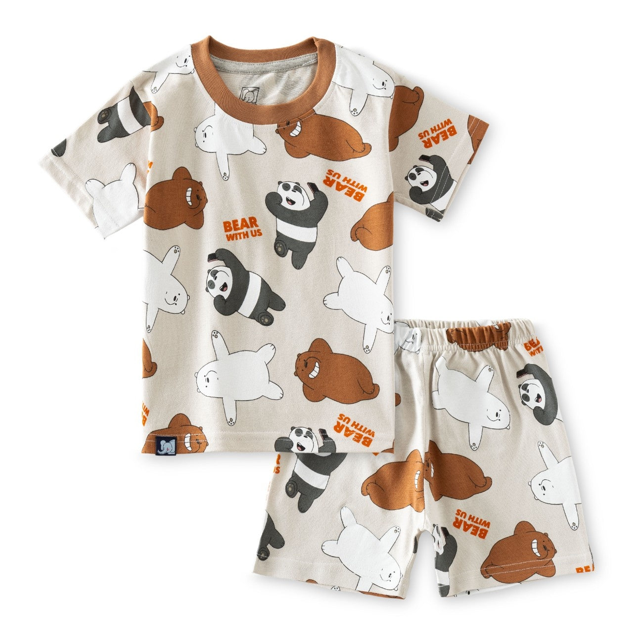 Funny Bears Printed Kids Co-Ord Set