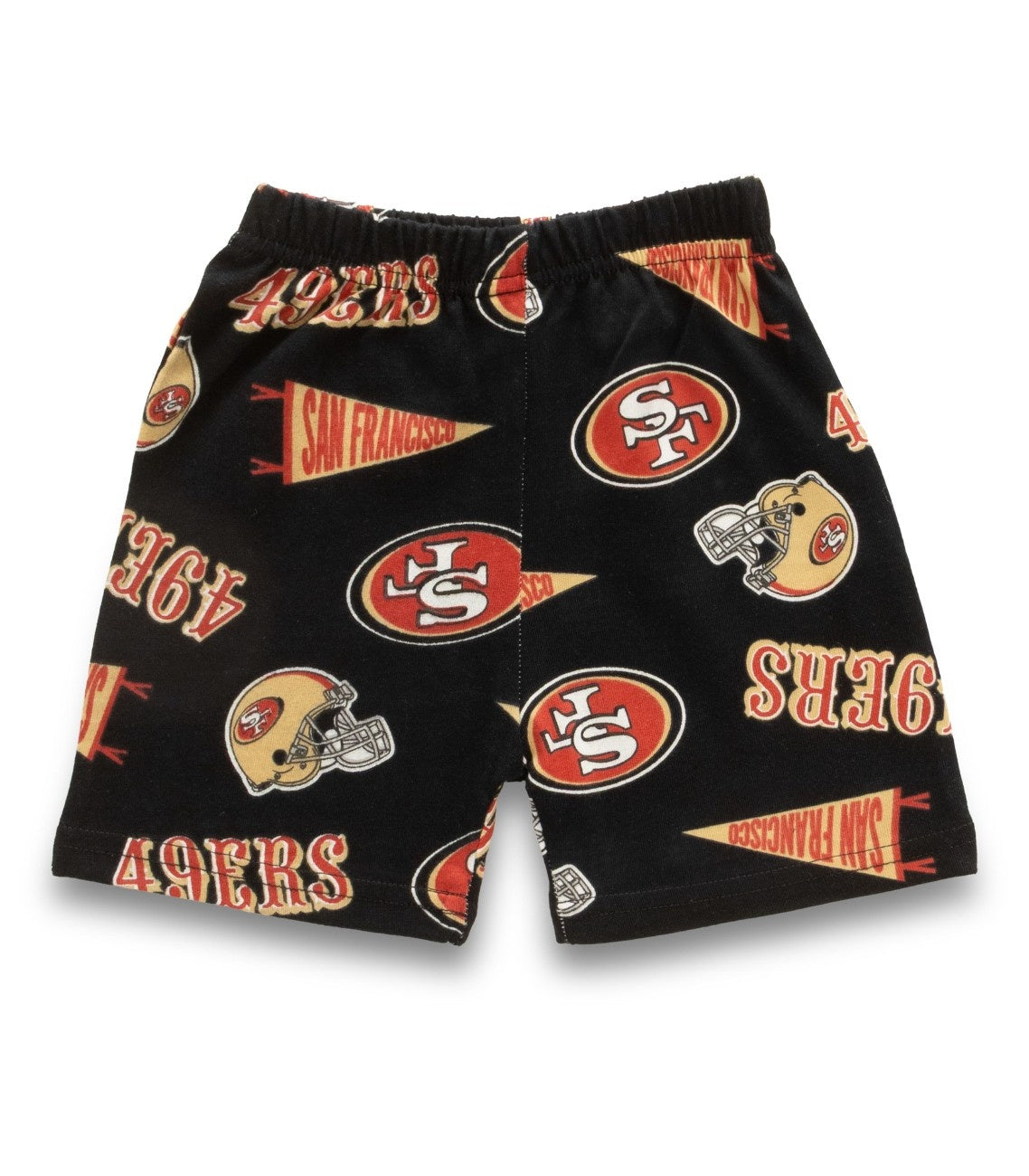 SF Printed Black Kids Clothing Set