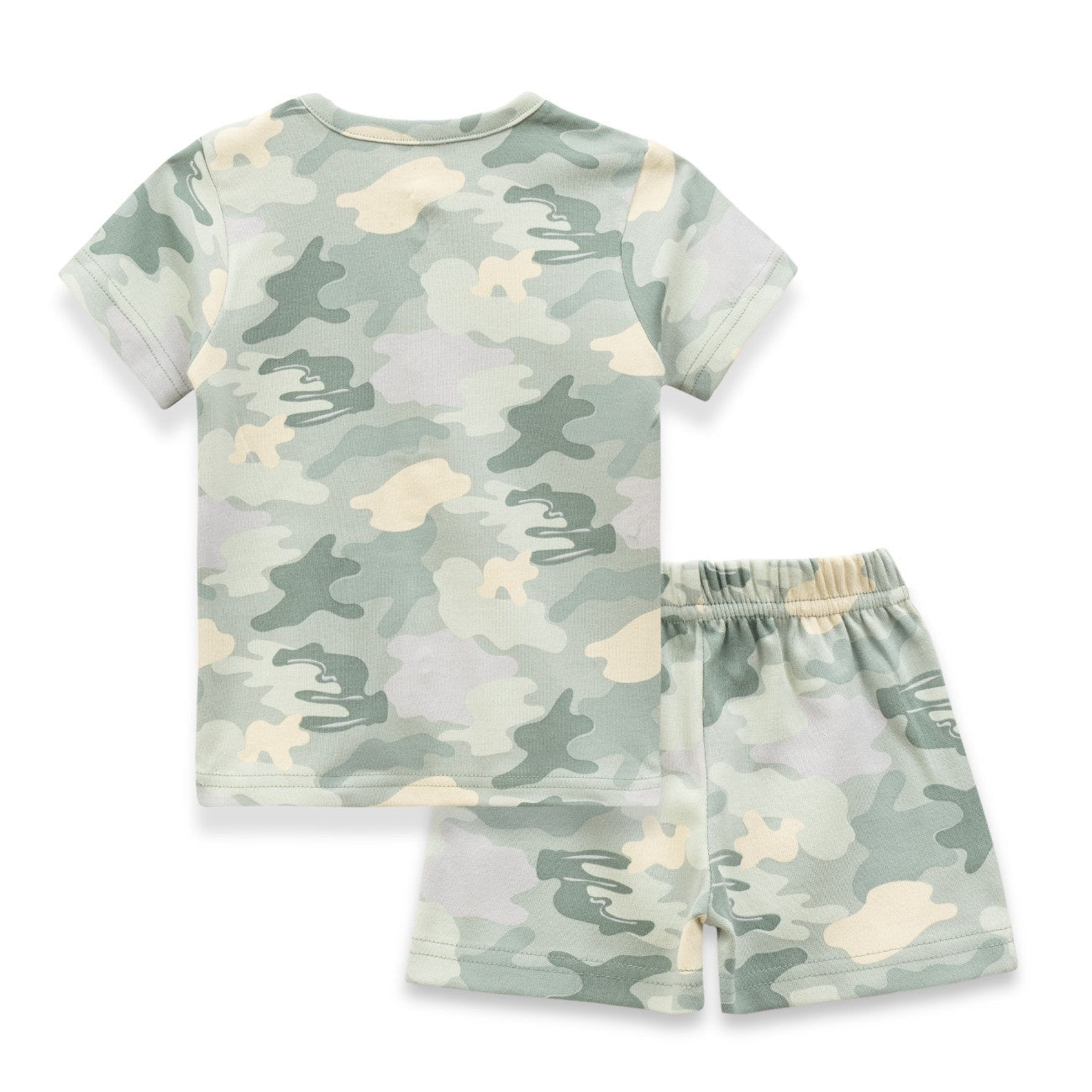 Camouflage Printed Baby Clothing Set
