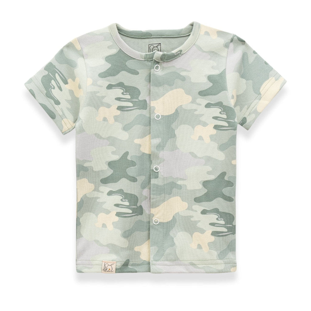 Camouflage Printed Baby Clothing Set