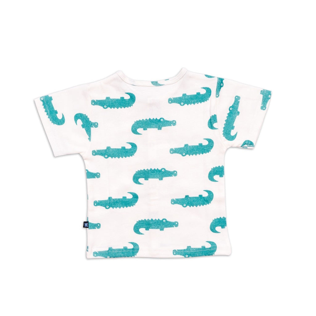 Croc Printed Baby Co-ord Set