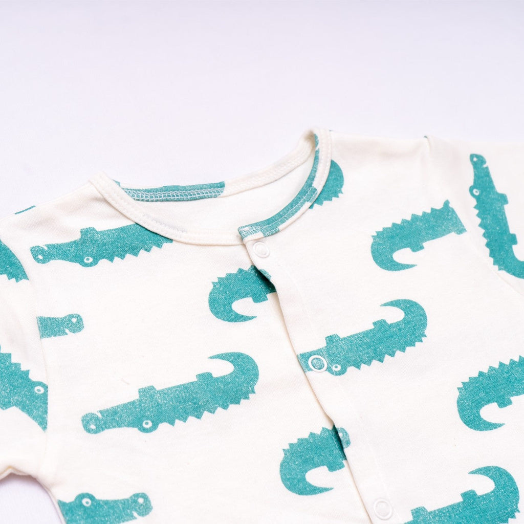Croc Printed Baby Co-ord Set