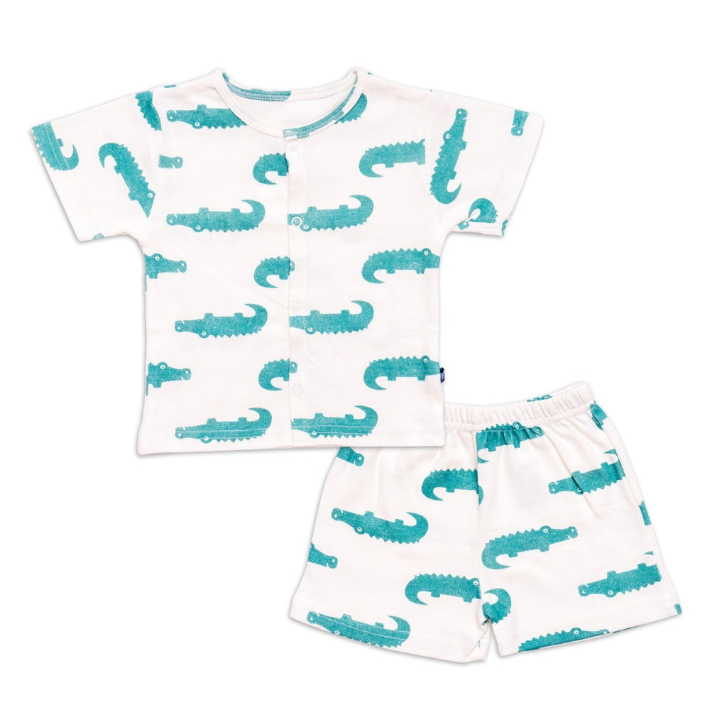 Croc Printed Baby Co-ord Set