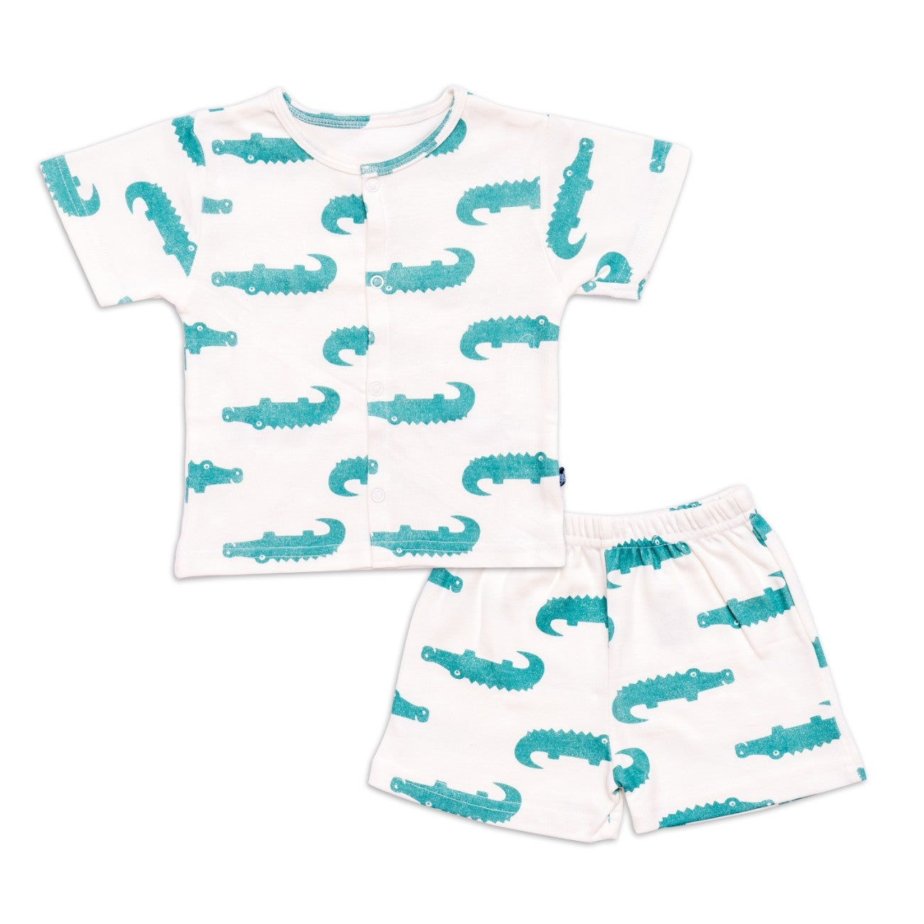 Croc Printed Baby Co-ord Set