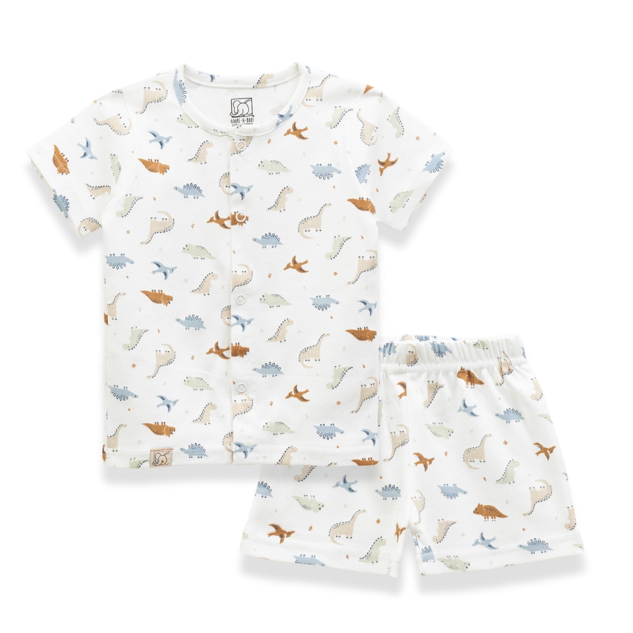 Little Dinosaurs Printed Baby Clothing Set
