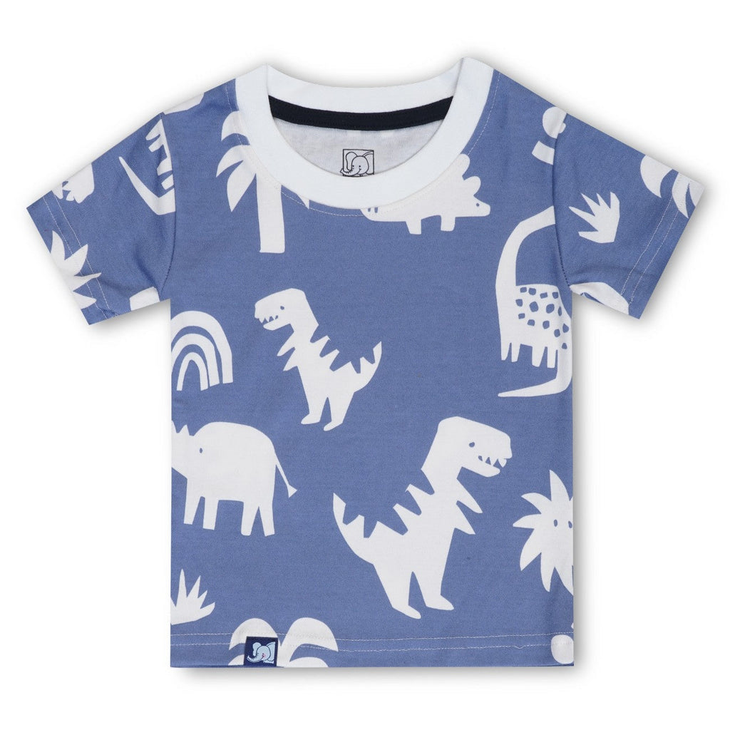 Dino Silhoutte Printed Kids Co-Ord Set