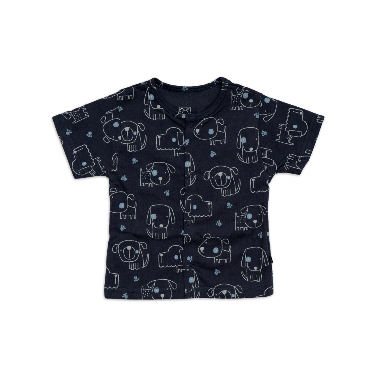 Cute Dog Printed Baby Co-ord Set