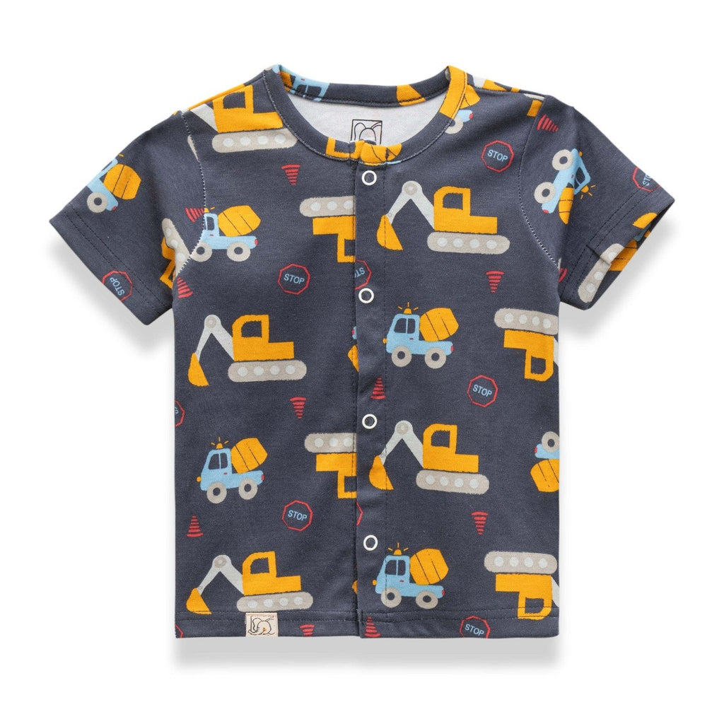 Dozer Printed Baby Clothing Set