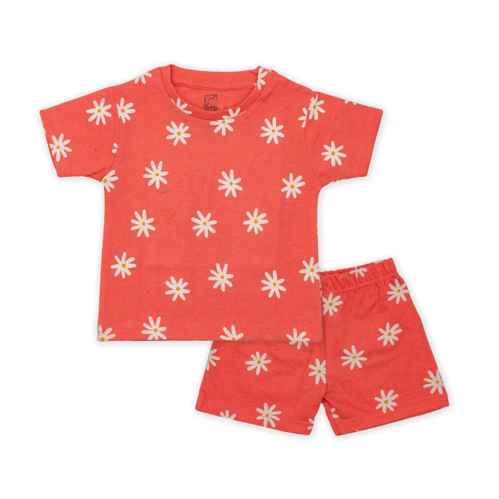 Floral Printed Baby Co-ord Set