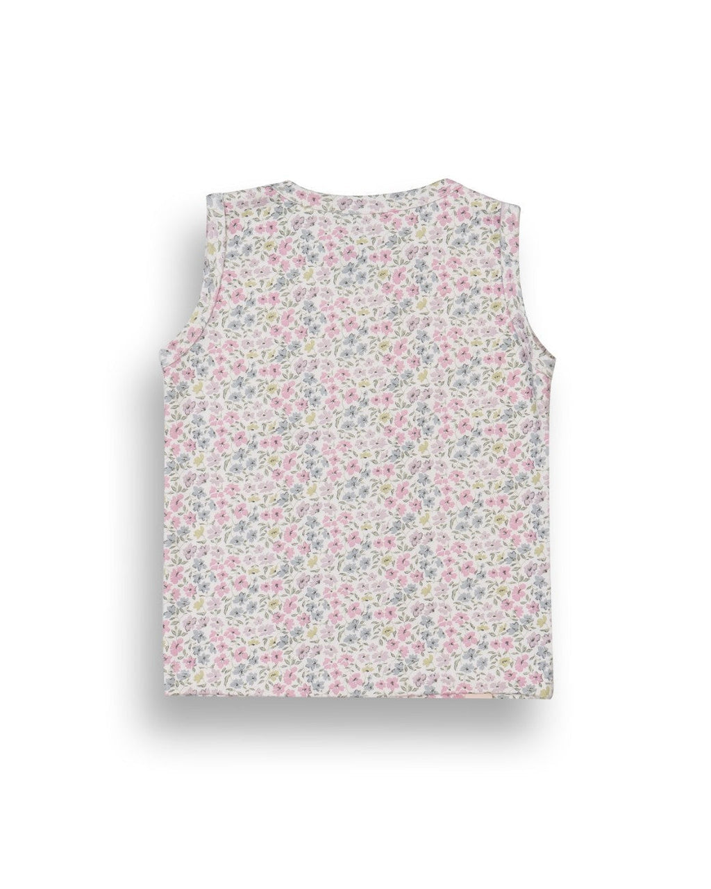Tiny Floral Printed Pink Kids Clothing Set