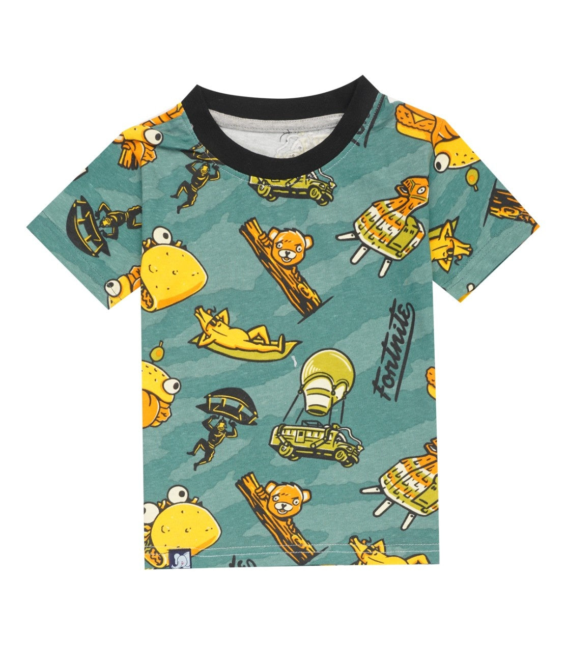 Fortnite Printed Green Kids Co-Ord Set