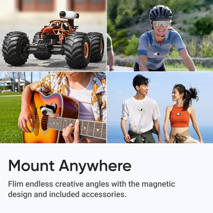 Insta360 GO 3S (128GB) White Sports and Action Camera  (White, 9 MP)