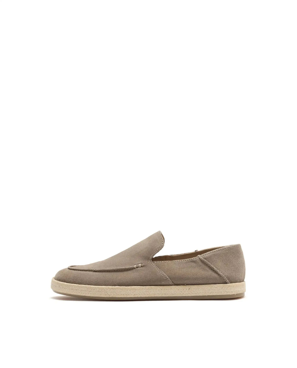 Rare Rabbit Men Havana Lite Fawn Suede Leather Slip-On Closure Shoes